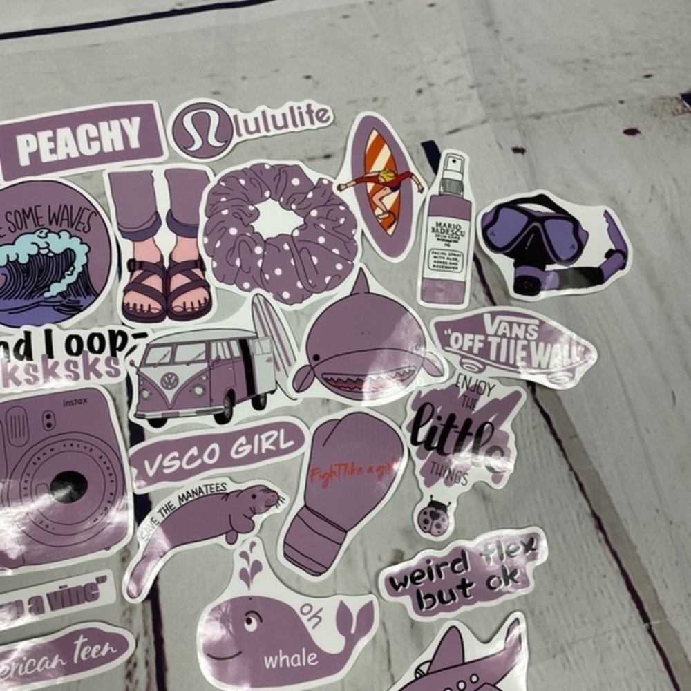 Purple Themed Sticker Bundle‎ - Picture 9 of 9